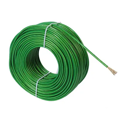 Cable de acero antioxidante recubierto de PVC-